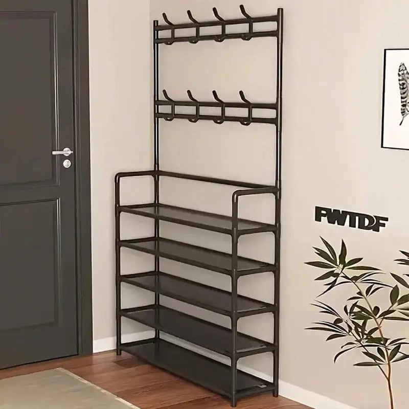 Entryway Organizer Rack