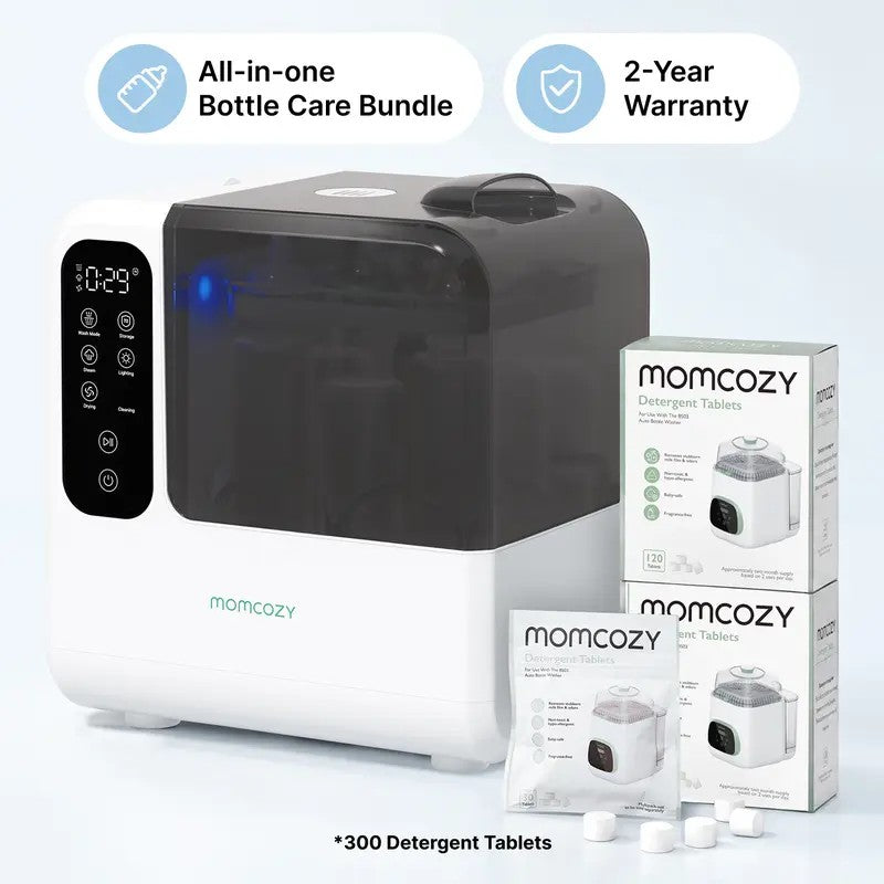 Momcozy DeepClean D8 Bottle Washer, Sterilizer & Dryer