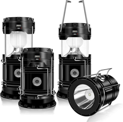 LumaCamp Rechargeable Lantern 4 in 1 Pack