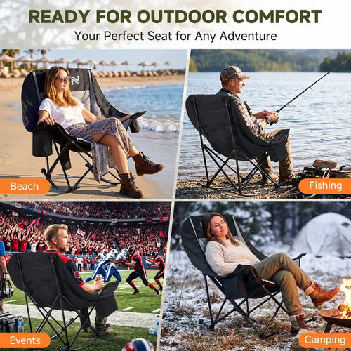 Oversized Heated Rocking Chair