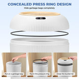 SwiftLid Touchless Trash Can