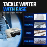 20V Cordless Snow Shovel Kit