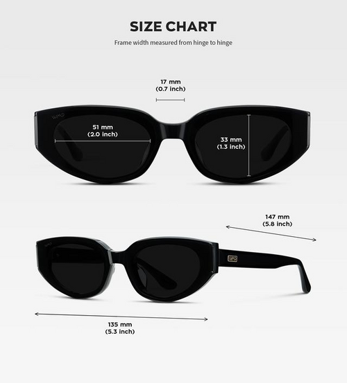 Modern Flat-Lens Cat-Eye Sunglasses