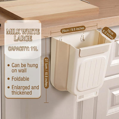 CabinetMate Foldable Hanging Trash Bin