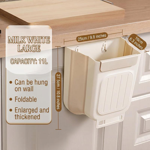 CabinetMate Foldable Hanging Trash Bin