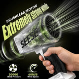 Cyber 21V Cordless Leaf Blower