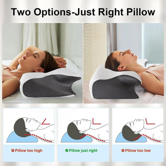 Ergonomic Memory Foam Pillow
