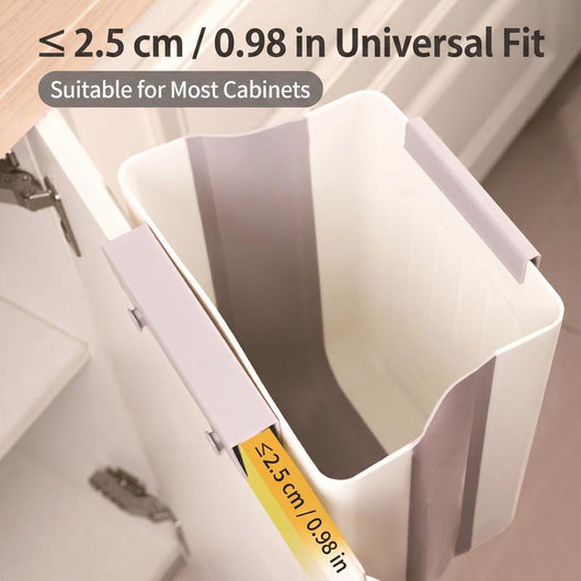 CabinetMate Foldable Hanging Trash Bin