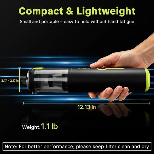 SEESE 2-in-1 Cordless Vacuum & Air Duster