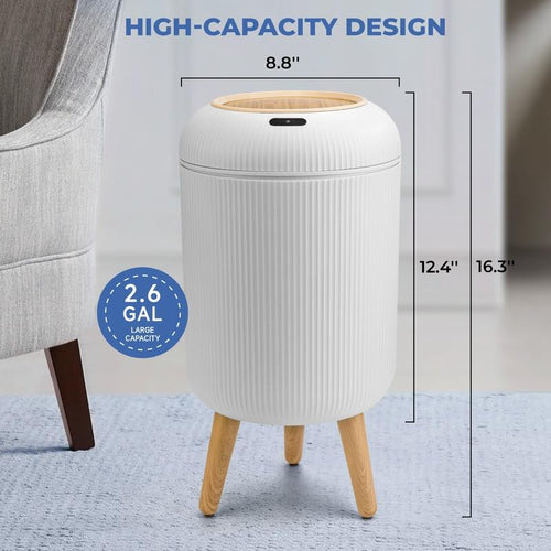SwiftLid Touchless Trash Can