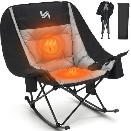 Oversized Heated Rocking Chair