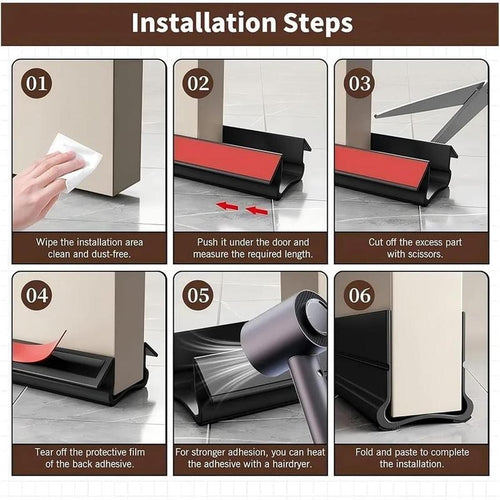 Under-Door Draft Stopper
