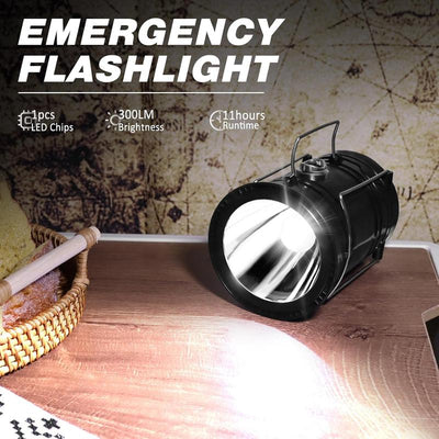 LumaCamp Rechargeable Lantern 4 in 1 Pack