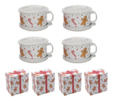 Set of 4 25-oz Soup Mugs