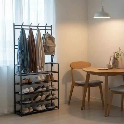Entryway Organizer Rack