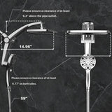 Dual Rain Shower Combo