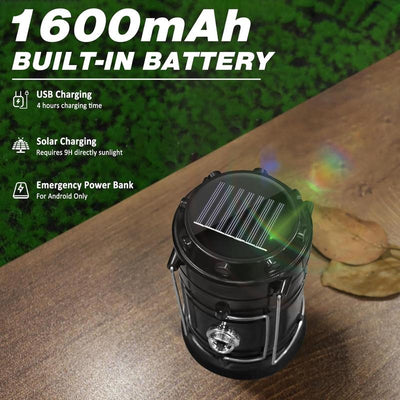 LumaCamp Rechargeable Lantern 4 in 1 Pack