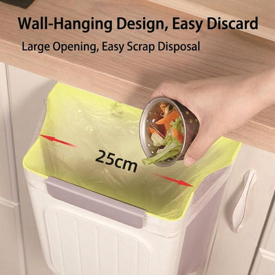 CabinetMate Foldable Hanging Trash Bin