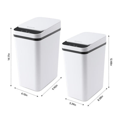 TouchBin 2-Pack Automatic Sensor Trash Cans