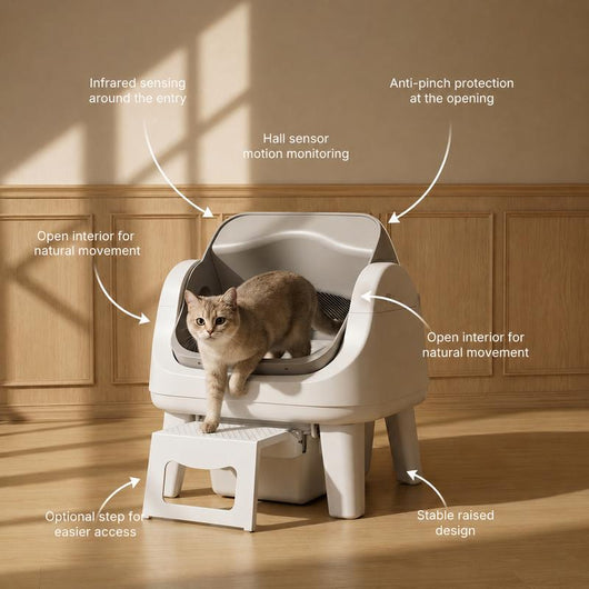 PurrClean Self-Cleaning Litter Box
