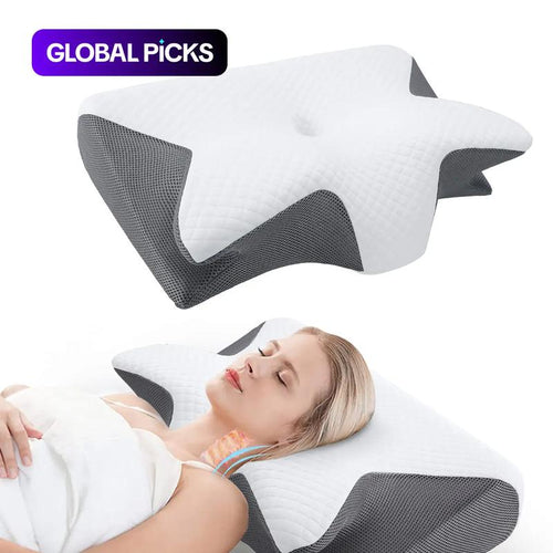 Ergonomic Memory Foam Pillow