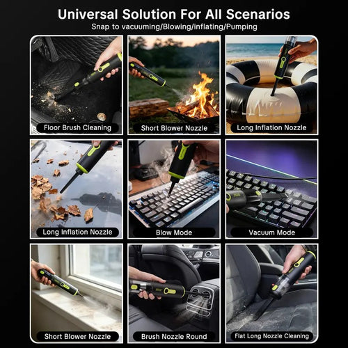 SEESE 2-in-1 Cordless Vacuum & Air Duster