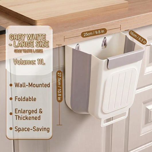 CabinetMate Foldable Hanging Trash Bin