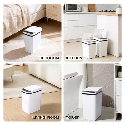 TouchBin 2-Pack Automatic Sensor Trash Cans