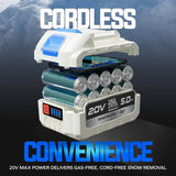 20V Cordless Snow Shovel Kit
