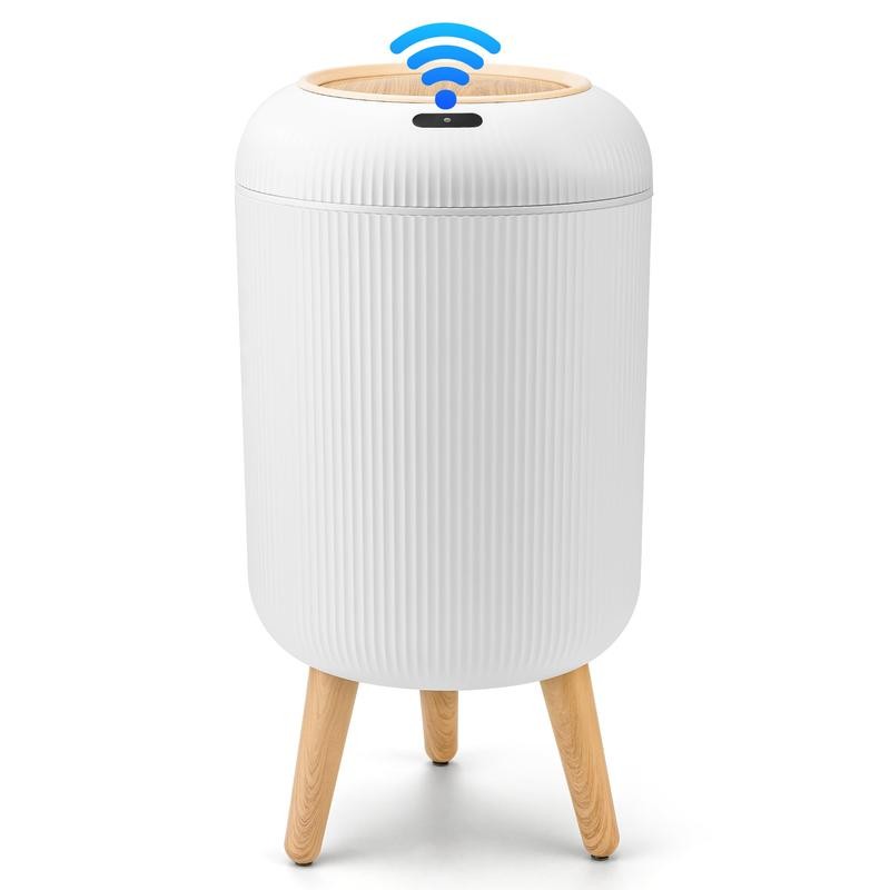 SwiftLid Touchless Trash Can
