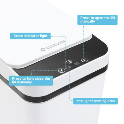 TouchBin 2-Pack Automatic Sensor Trash Cans