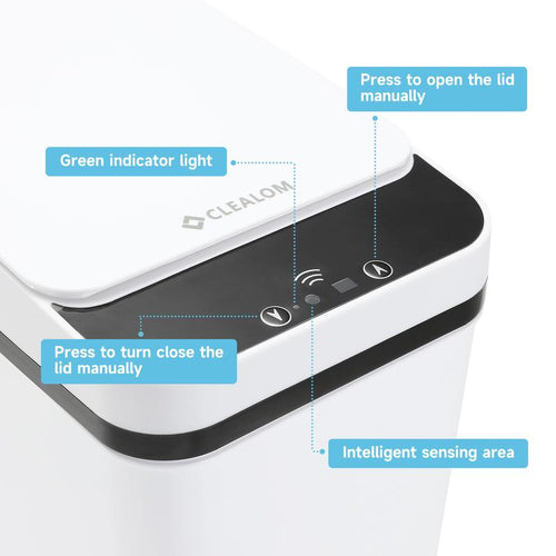 TouchBin 2-Pack Automatic Sensor Trash Cans