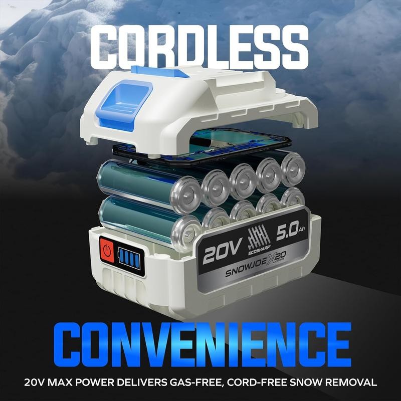 20V Cordless Snow Shovel