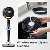 Quiet Adjustable Pedestal Fan for Sleep