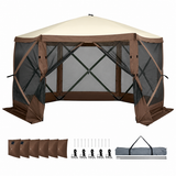 HavenShade 12.5FT Outdoor Screen Gazebo