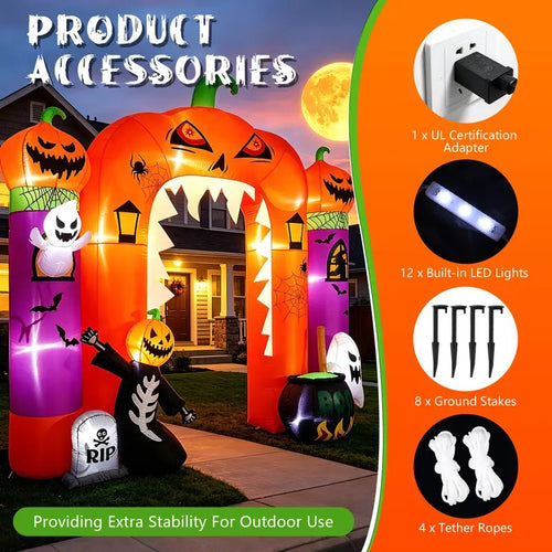 Inflatable Pumpkin Arch Decoration