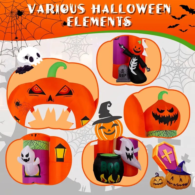 Inflatable Pumpkin Arch Decoration