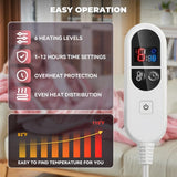 Wearable Heated Blanket for Hands-Free Warmth