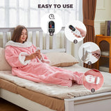 Wearable Heated Blanket for Hands-Free Warmth