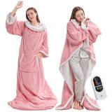 Wearable Heated Blanket for Hands-Free Warmth