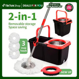 NEW Spin Mop Bucket Set
