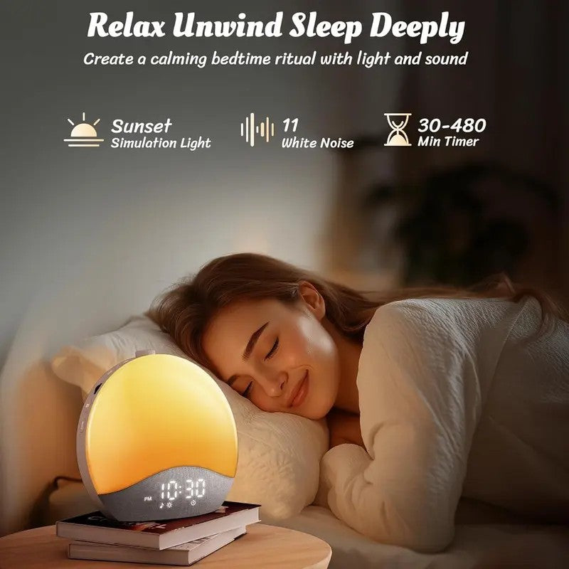 Sunrise Alarm Clock with Wake-Up Light