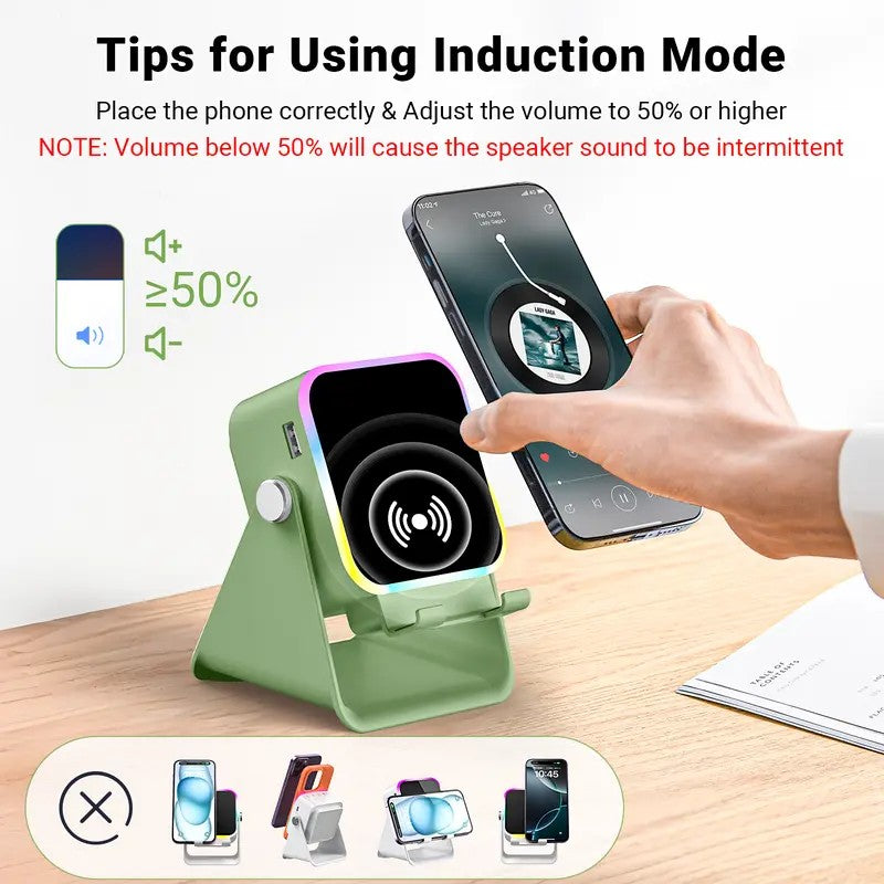 Induction Speaker Phone Stand