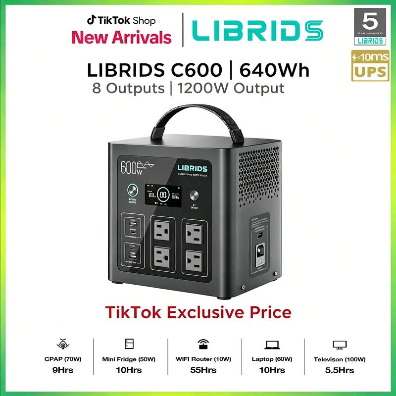LIBRIDS C600 Power Station