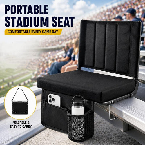 Portable Stadium Seat with Back Support