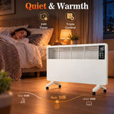 1500W Wall-Mount or Freestanding Electric Space Heater