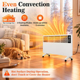 1500W Wall-Mount or Freestanding Electric Space Heater