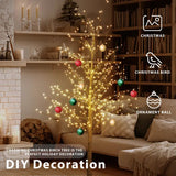 6ft Indoor Lighted Birch Tree