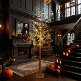 6ft Indoor Lighted Birch Tree