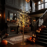 6ft Indoor Lighted Birch Tree